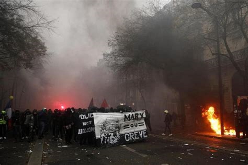 manifestazione Francia